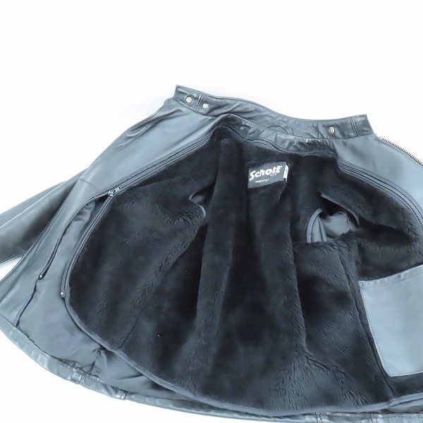 実際に弊社で買取させて頂いたSchott/ショット Lot.641 シングルライダースジャケット/36の画像 6枚目