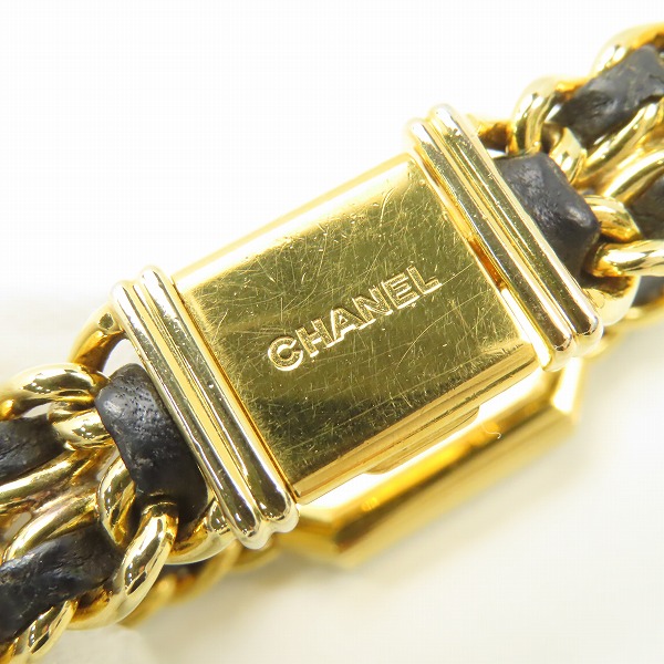実際に弊社で買取させて頂いたCHANEL/シャネル プルミエール M レディース腕時計 クォーツ【動作未確認】の画像 6枚目