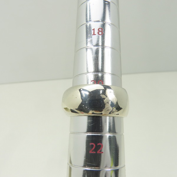 実際に弊社で買取させて頂いた【ギャラ付】LONE ONES/ロンワンズ ディープ シルバーリング スカル/21号の画像 7枚目