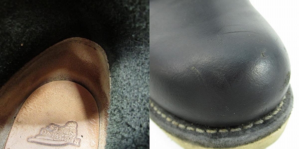 実際に弊社で買取させて頂いたRED WING/レッドウィング アイリッシュセッター CLASSIC ROUND/クラシックラウンド ブーツ 8165/10の画像 7枚目