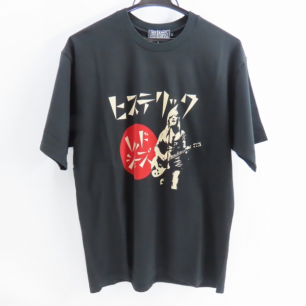 実際に弊社で買取させて頂いた【未使用】HYSTERIC GLAMOUR×RED SHOES/ヒステリックグラマー×レッドシューズ プリント クルーネック Tシャツ 02223CT13/M