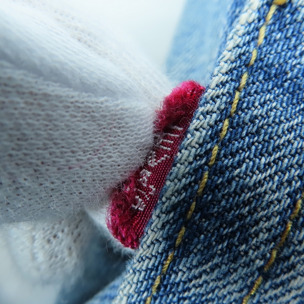 実際に弊社で買取させて頂いたLEVIS/リーバイス 501 日本製 赤タブ ビックE デニムパンツ 71501/J23630-0205/W36の画像 7枚目
