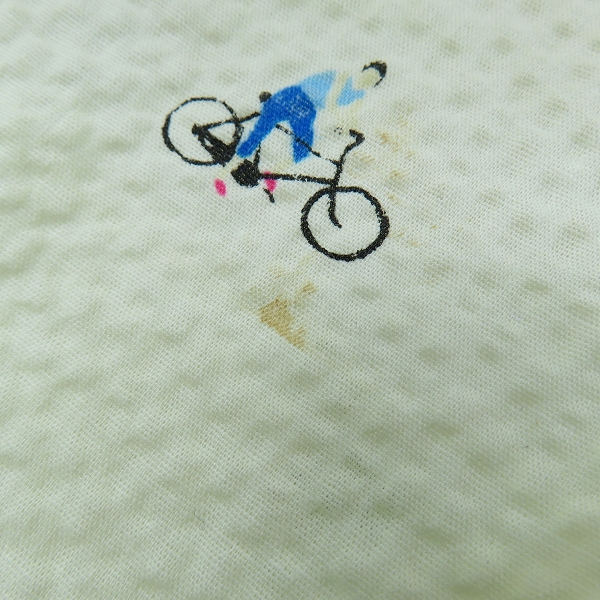 実際に弊社で買取させて頂いたEVISU/エヴィス 総柄/自転車柄 半袖シャツ /44の画像 5枚目