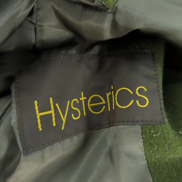 実際に弊社で買取させて頂いたHYSTERIC GLAMOUR/ヒステリックグラマー HYSTERICS/ヒステリックス ウール ロングコート/Fの画像 3枚目