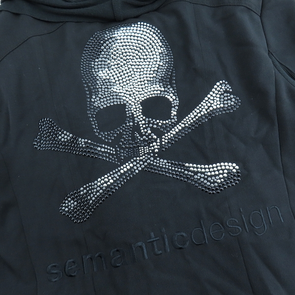 実際に弊社で買取させて頂いたRoen×semantic design/ロエン×セマンティックデザイン バックメタルスカル カーディガン/Lの画像 6枚目