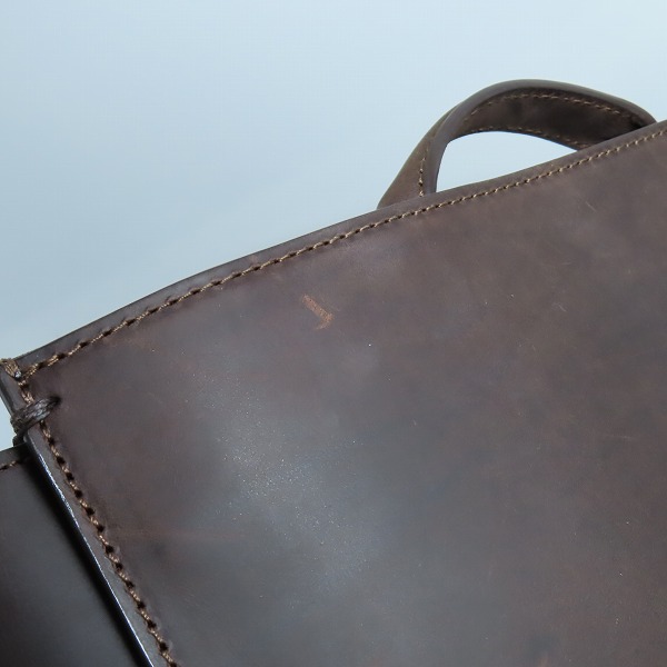 実際に弊社で買取させて頂いた土屋鞄製造所/ツチヤカバン オリジンオイルヌメ バックパック/リュックサックの画像 6枚目