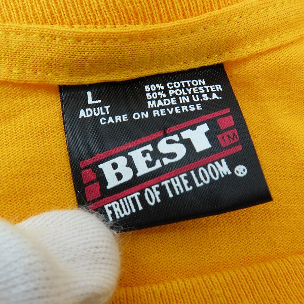 実際に弊社で買取させて頂いたFruit of the Loom社 94年 ヴィンテージ The Beatles/ビートルズ プリント Tシャツ /Lの画像 2枚目