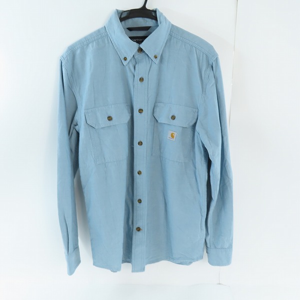 実際に弊社で買取させて頂いたCarhartt/カーハート LOOSE FIT MIDWEIGHT CHAMBRAY LONG-SLEEVE SHIRT シャンブレーシャツ 104368 S