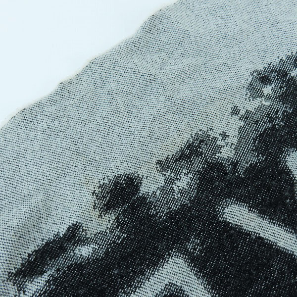 実際に弊社で買取させて頂いた【JPタグ】GIVENCHY/ジバンシィ ジバンシー ウール  100％ ロゴマフラーの画像 6枚目