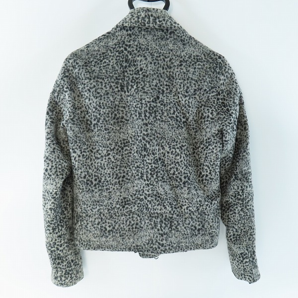 実際に弊社で買取させて頂いたRoen/ロエン×semantic design/セマンティックデザイン レオパード総柄 ライダースジャケット/Mの画像 1枚目
