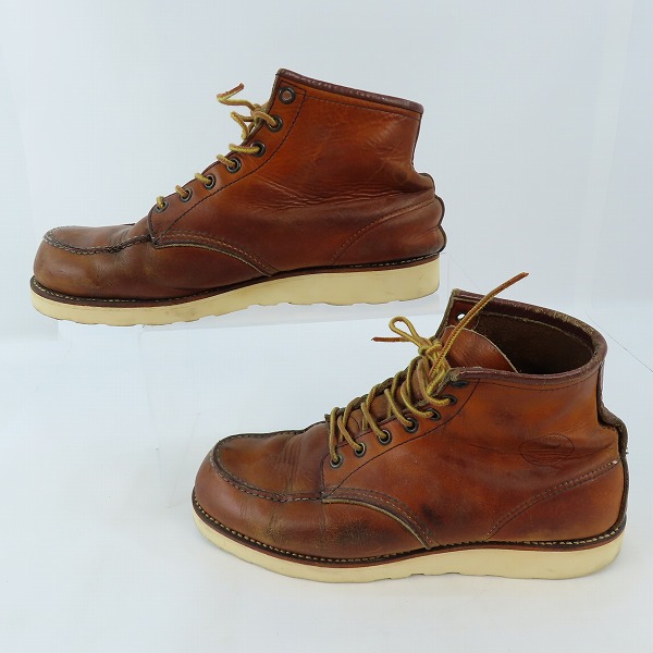 実際に弊社で買取させて頂いたRED WING/レッドウィング 犬刻印 アイリッシュセッター ブーツ 875/9.5の画像 3枚目