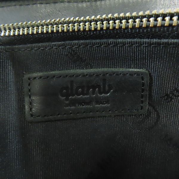実際に弊社で買取させて頂いたglamb×JAM HOME MADE/グラム×ジャムホームメイド GAUDY ラウンドジップウォオレット/長財布の画像 4枚目