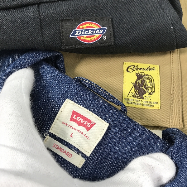 実際に弊社で買取させて頂いた【おまとめ】リーバイス/ディッキーズ/コブマスター 等 デニムパンツ/長袖シャツ/カットソー 他の画像 1枚目