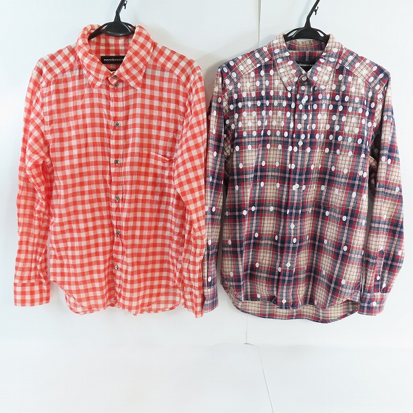 実際に弊社で買取させて頂いたmercibeaucoup/メルシーボークー 長袖シャツ 2点セット