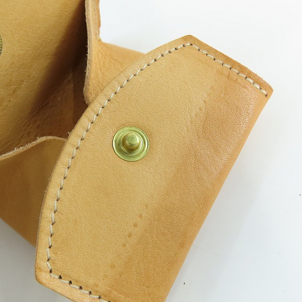 実際に弊社で買取させて頂いたIL BISONTE/イルビゾンテ レザーコインケースの画像 5枚目