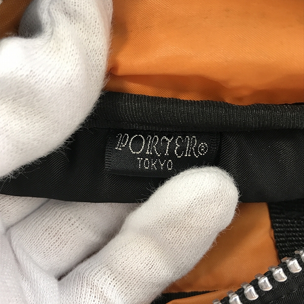 実際に弊社で買取させて頂いたPORTER/ポーター TANKER/タンカー ボストンバッグ ブラックの画像 5枚目