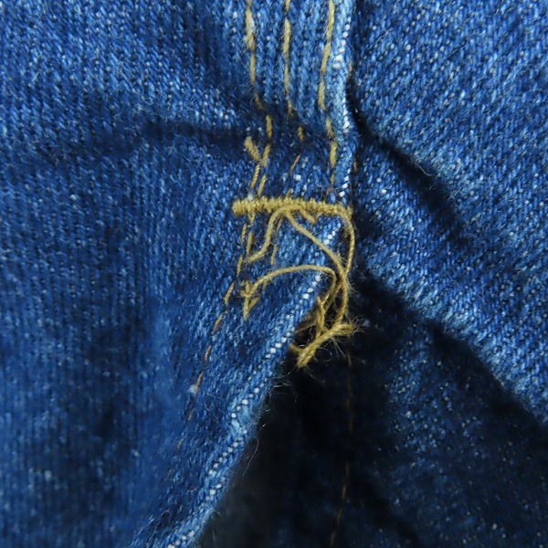 実際に弊社で買取させて頂いたCarhartt/カーハート 裏地ブランケット デニムジャケット/38の画像 6枚目