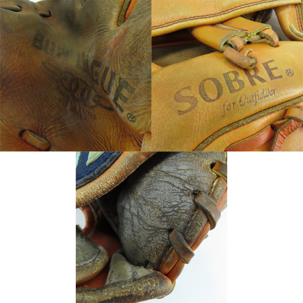 実際に弊社で買取させて頂いたMizuno/ミズノ CREST HIDE UNIC CROSS WEB N32007 硬式 内野手 右投げ用 グローブ の画像 9枚目