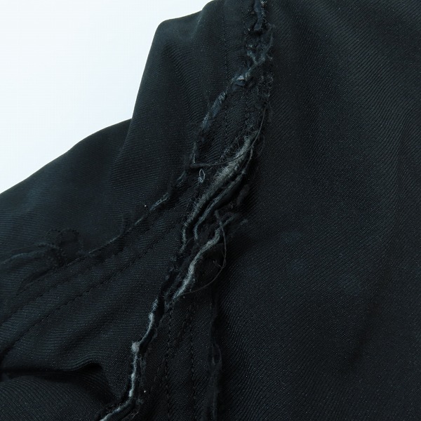 実際に弊社で買取させて頂いたBLACK COMME des GARCONS/ブラックコムデギャルソン 切替 3B テーラードジャケット 1B-J013/Mの画像 7枚目