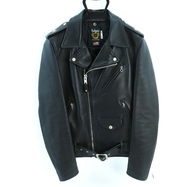 実際に弊社で買取させて頂いたSchott/ショット 牛革 ONESTAR/ワンスター ダブルライダース 7164 613UST/38