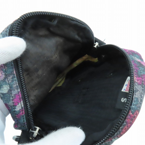 実際に弊社で買取させて頂いたGREGORY/グレゴリー QUICK POCKET/クイックポケット ショルダーバッグ/ポーチ 花柄/Sの画像 3枚目