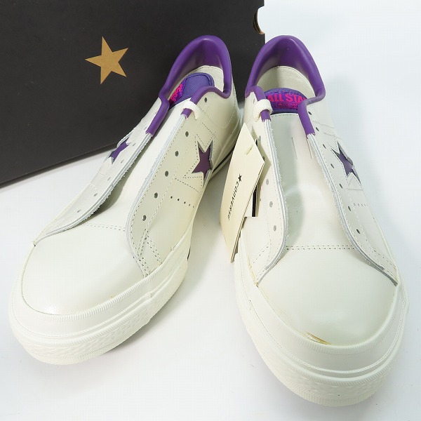 実際に弊社で買取させて頂いた【未使用】CONVERSE/コンバース ONE STAR OX ワンスター レザー 日本製 8.5 