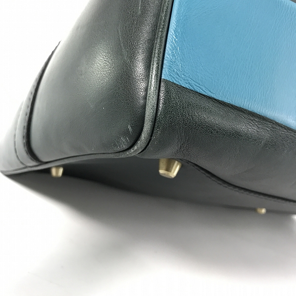 実際に弊社で買取させて頂いたCOACH/コーチ BLEECKER DEBOSSED STRIPE DUFFLE BAG/ブリーカー デボスド ストライプ ボストンバッグ 93202 の画像 7枚目