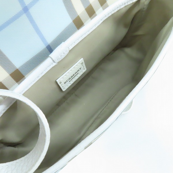実際に弊社で買取させて頂いたBURBERRY LONDON/バーバリー ロンドン ノバチェック ショルダーバッグの画像 3枚目