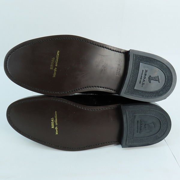 実際に弊社で買取させて頂いたREGAL/リーガル ウィングチップ ビジネスシューズ/ドレスシューズ V083/26.0の画像 2枚目