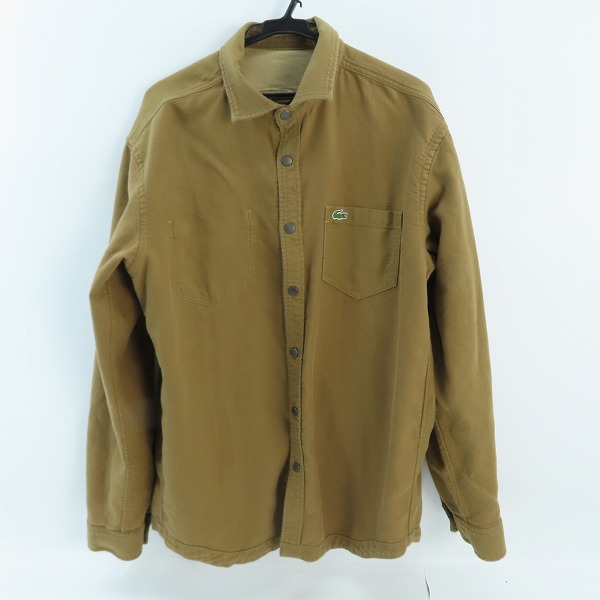実際に弊社で買取させて頂いたLACOSTE/ラコステ カラーブロック リバーシブル シャツ CH5823 Mの画像 2枚目