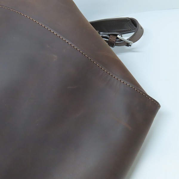 実際に弊社で買取させて頂いた土屋鞄製造所/ツチヤカバン オリジンオイルヌメ バックパック/リュックサックの画像 5枚目