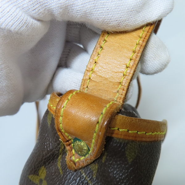 実際に弊社で買取させて頂いたLOUIS VUITTON/ルイ ヴィトン ソミュール30 ショルダーバッグ モノグラム Ｍ42256の画像 7枚目