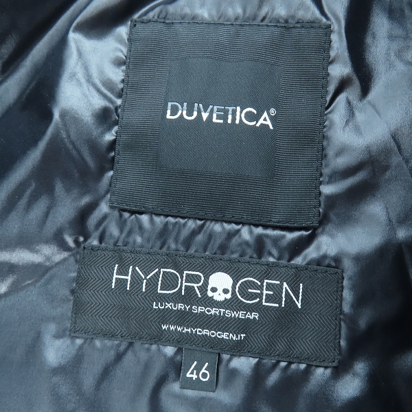 実際に弊社で買取させて頂いたDUVETICA×HYDROGEN /デュベティカ×ハイドロゲン ダウンジャケット/46の画像 2枚目