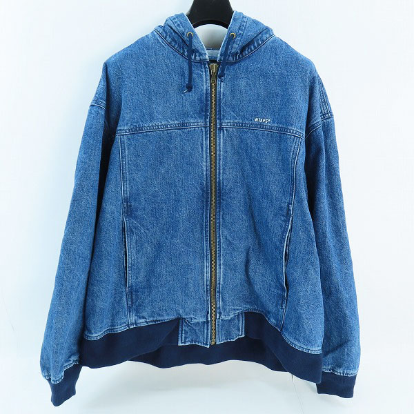 実際に弊社で買取させて頂いたWTAPS/ダブルタップス ACTIVE / JACKET アクティブ デニムジャケット 241WVDT-JKM02/03