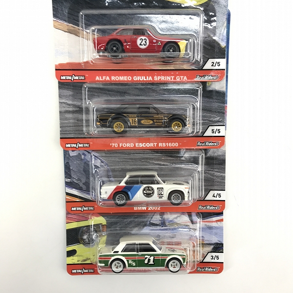 実際に弊社で買取させて頂いた【未開封】Hot Wheels/ホットウィール CAR CULTURE ALFA ROMEO GIULIA SPRINT GTA/71 DATSUN 510/BMW 2002 他 4点セットの画像 2枚目