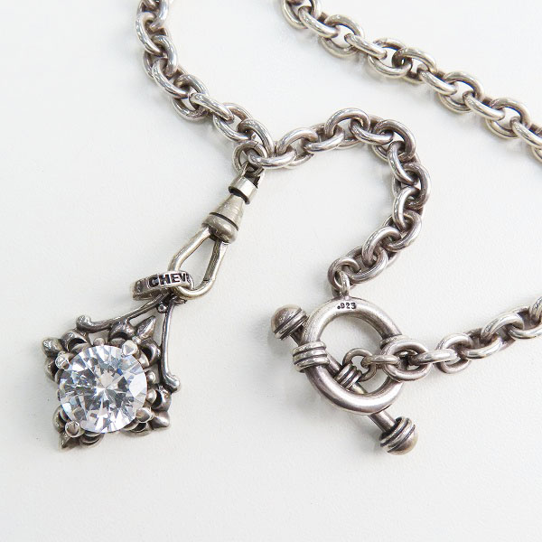 実際に弊社で買取させて頂いたROYAL ORDER/ロイヤルオーダー CHEVRON ROYALE/シェブロン ロイヤル ストーンモチーフ Tバー ネックレス