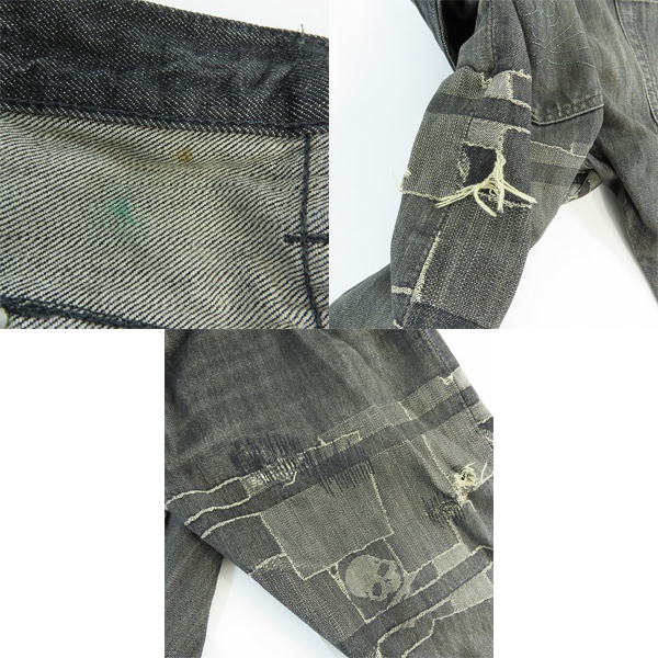 実際に弊社で買取させて頂いたmastermind JAPAN/マスターマインドジャパン 11SS radiance期 デニムパンツ MY-PA03-00-D/Mの画像 9枚目