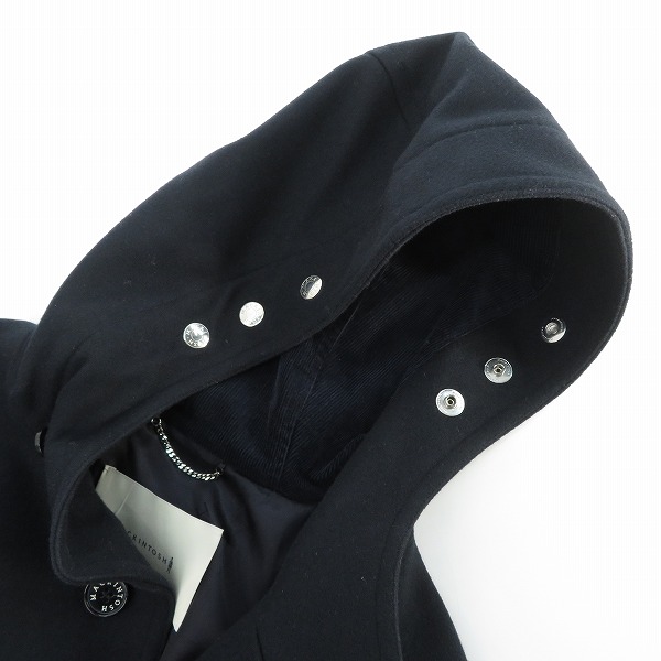 実際に弊社で買取させて頂いたMACKINTOSH/マッキントッシュ KIRKTON ライト メルトン ミリタリーフ―デットコート GM-1103F/36の画像 5枚目