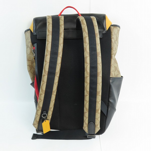 実際に弊社で買取させて頂いたCOACH/コーチ シグネチャー バックパック F72932の画像 1枚目