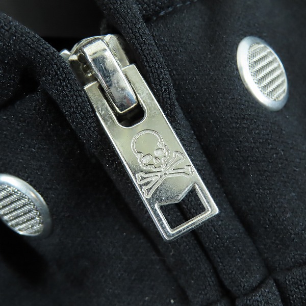 実際に弊社で買取させて頂いたmastermind JAPAN×Theater8/マスターマインド×シアターエイト リップ&タン×スカル ノースリーブパーカー 8MR-JE01-B/Mの画像 8枚目