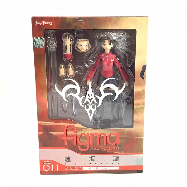 実際に弊社で買取させて頂いたMaxFactory/マックスファクトリー figma 011 Fate/stay night 遠坂凛 私服ver.