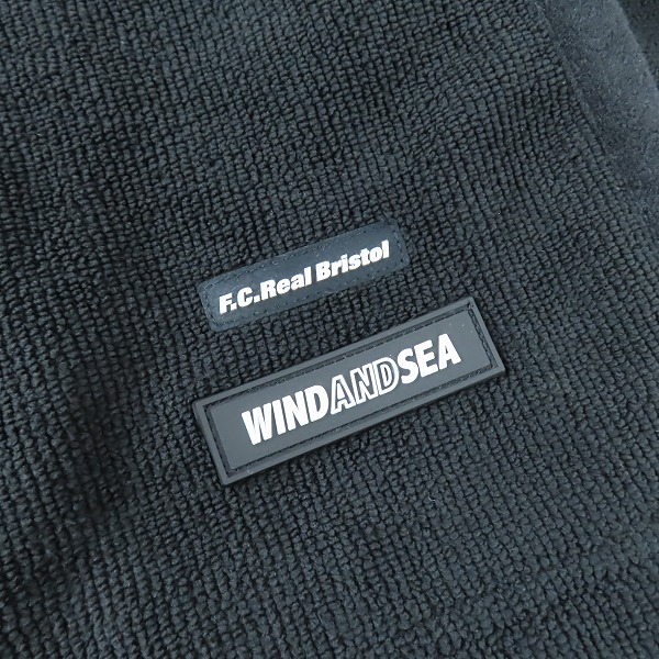 実際に弊社で買取させて頂いたF.C.Real Bristol×WIND AND SEA×Hurley/FCレアルブリストル × ウィンダンシー×ハーレー サウナポンチョ 23FRBMMI01/fの画像 6枚目
