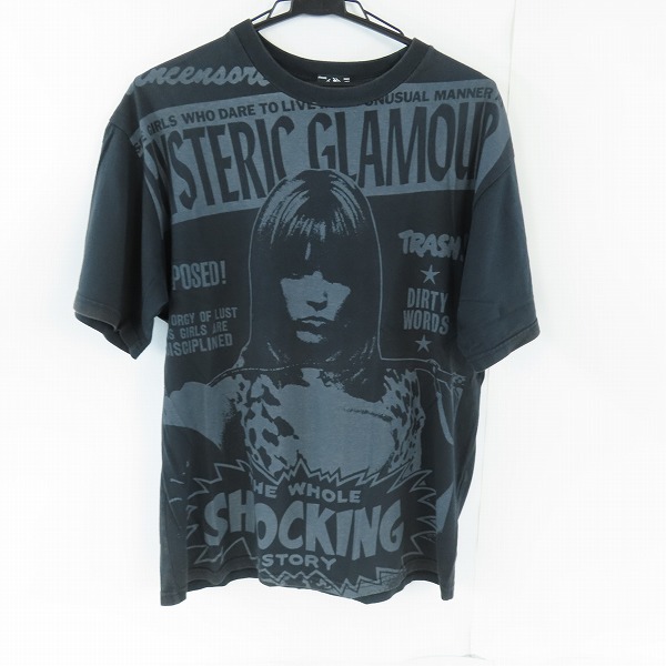 実際に弊社で買取させて頂いたHYSTERIC GLAMOUR/ヒステリックグラマー ガールプリント Tシャツ 02171CT14/M