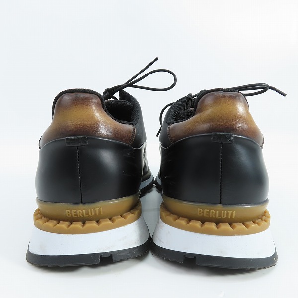 実際に弊社で買取させて頂いたBERLUTI/ベルルッティ ファストトラック グレーズドレザースニーカー/7の画像 1枚目