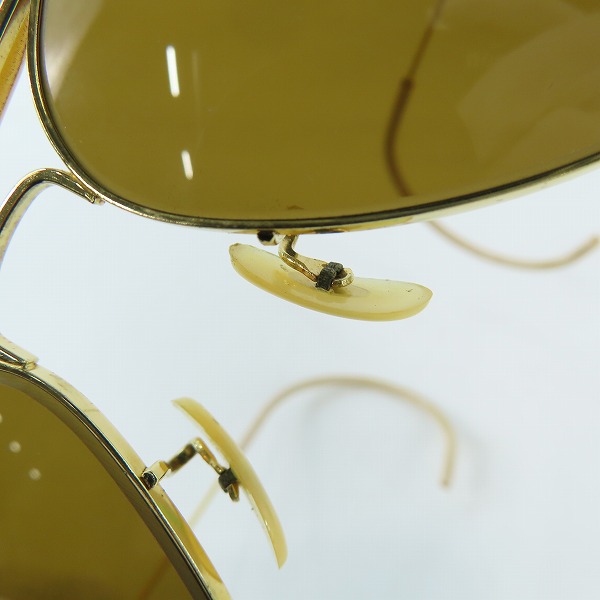 実際に弊社で買取させて頂いたRayBan/レイバン AVIATOR アビエーター B&L ボシュロム ティアドロップ サングラスの画像 8枚目