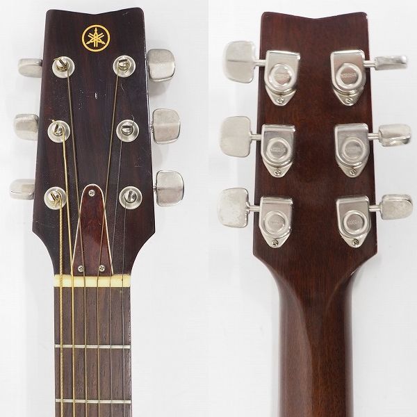 実際に弊社で買取させて頂いた★【難有り】YAMAHA/ヤマハ FG-130 アコースティックギター/アコギ ギグケース付の画像 2枚目
