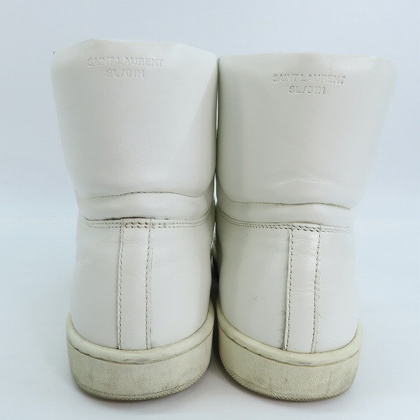 実際に弊社で買取させて頂いたSAINT LAURENT PARIS/サンローラン ハイカットスニーカー 315486/39.5の画像 1枚目