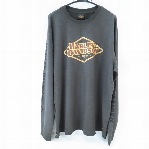 実際に弊社で買取させて頂いた【未使用】HARLEY-DAVIDSON/ハーレーダビッドソン 120周年記念 ロングスリーブTシャツ 96548-23VM XL