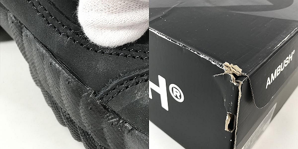 実際に弊社で買取させて頂いたNIKE×AMBUSH/ナイキ×アンブッシュ AIR ADJUST FORCE SP エアアジャスト フォースSP スニーカー DM8465-001/28.5の画像 7枚目