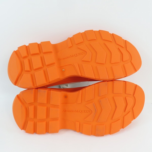 実際に弊社で買取させて頂いたAlexander McQueen/アレキサンダーマックイーン Tread Slick Low Lace Up トレッドスリック スニーカー 627225/41の画像 2枚目